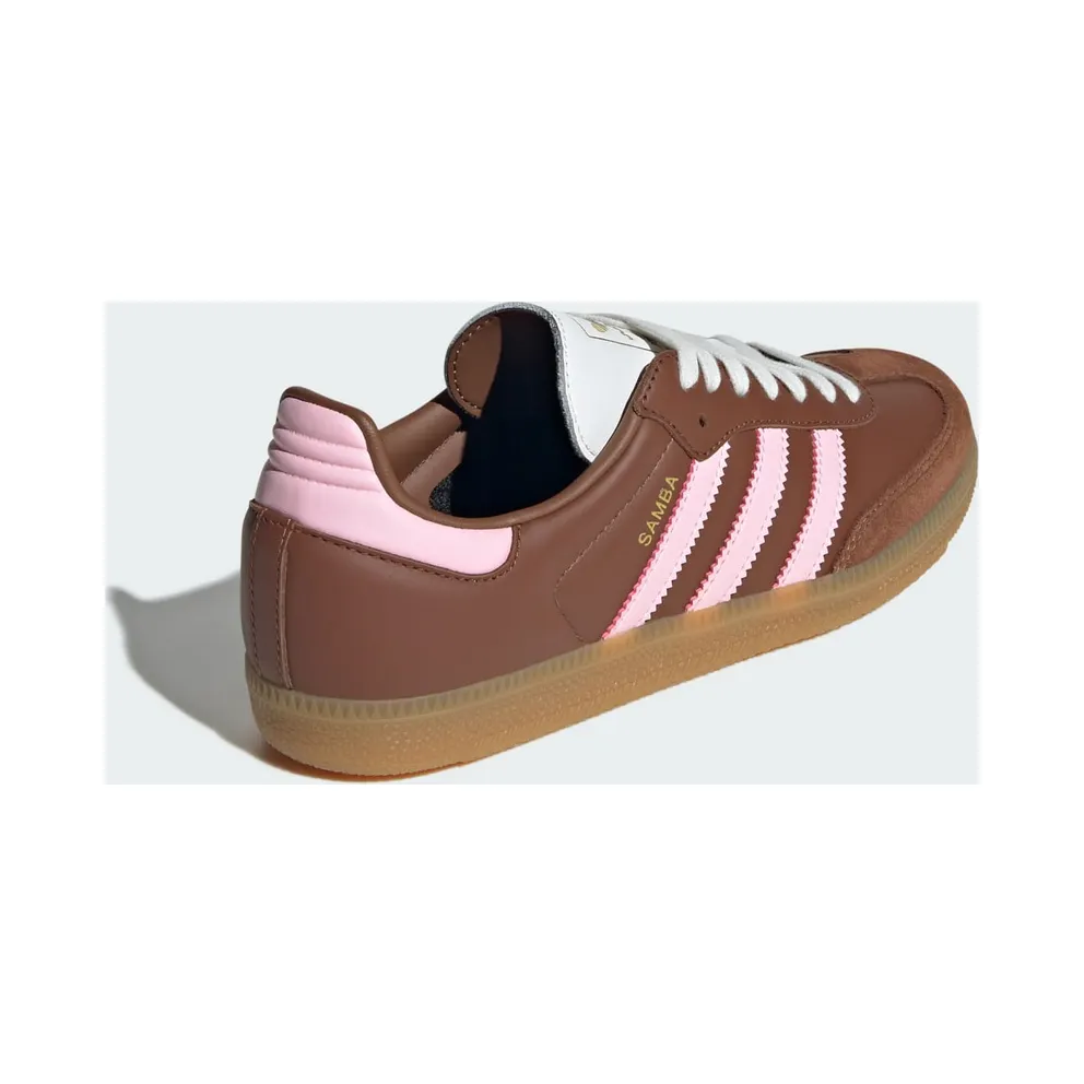 Adidas Samba “Neapolitan Pack – Preloved Brown Clear Pink” (JS4092)