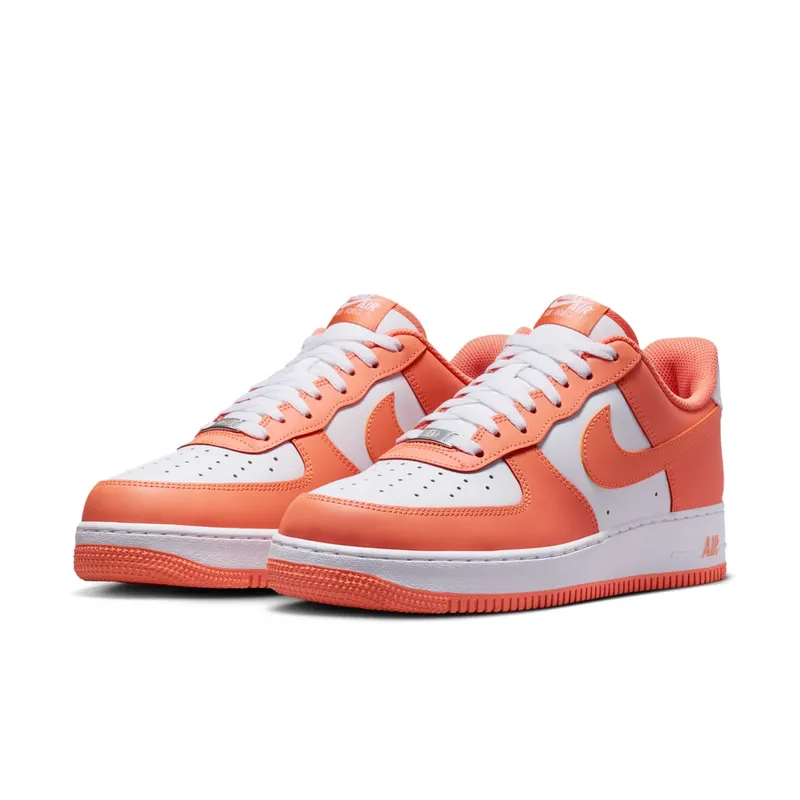 Nike Air Force 1 Low ’07 “White Orange Frost” (FJ4146-127)