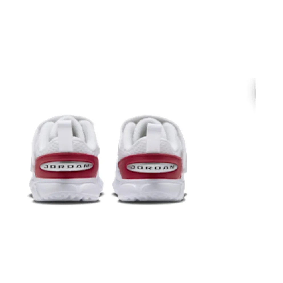 Nike Jordan Trunner Flow Infant “White / Gym Red / Metallic Silver / Black” (IQ7704-101)