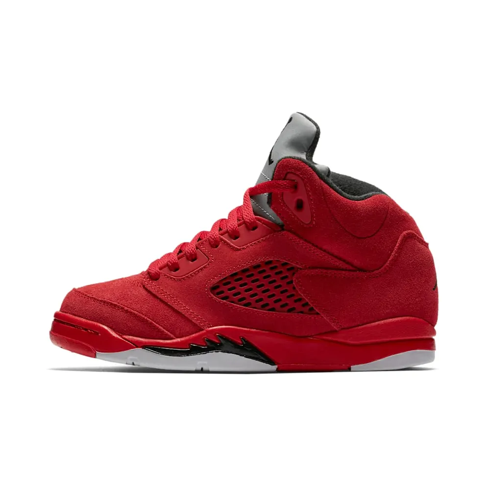 Jordan 5 Retro Red Suede (PS) University Red/Black (440889-602)