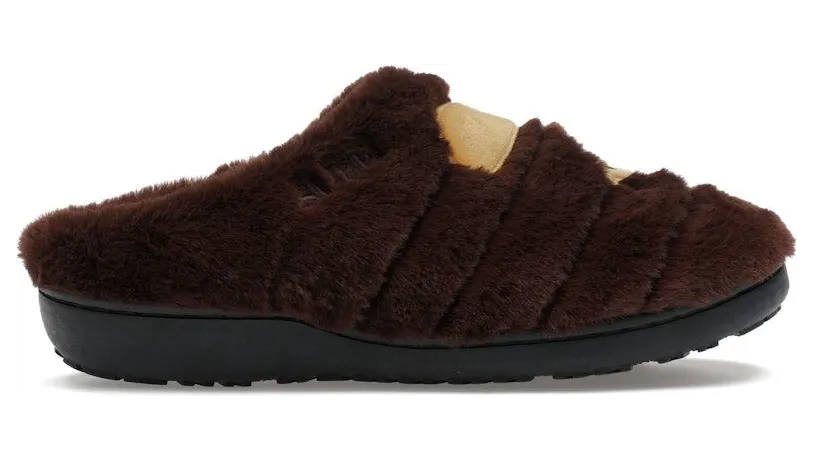 A Bathing Ape Head Puffer Sandals Subu Brown (001FWK801901-BRW)