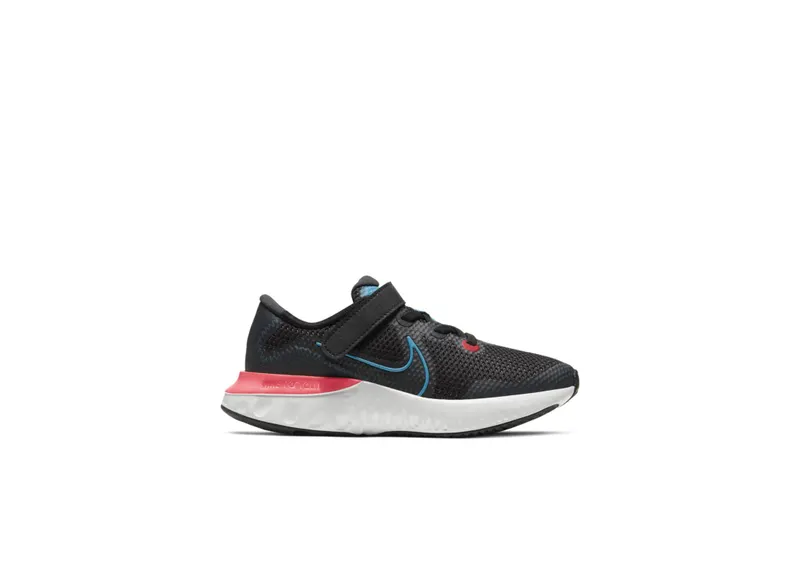 Nike Renew Run Black Laser Blue (PS) Black/Laser Crimson/Dark Smoke (CT1436-090)