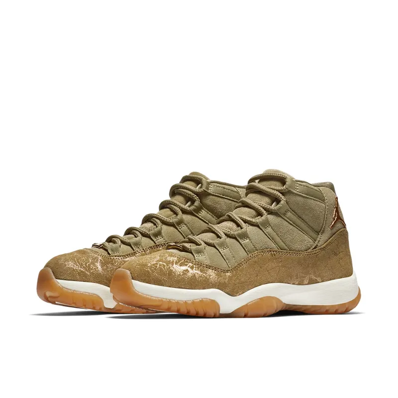 Jordan 11 Retro Neutral Olive (W) Neutral Olive/Metallic Stout-Sail (AR0715-200)