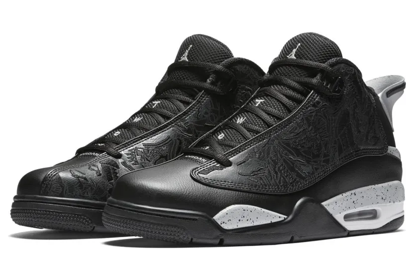 Jordan Dub Zero ‘Oreo’ Black/White-Wolf Grey (311046-002)