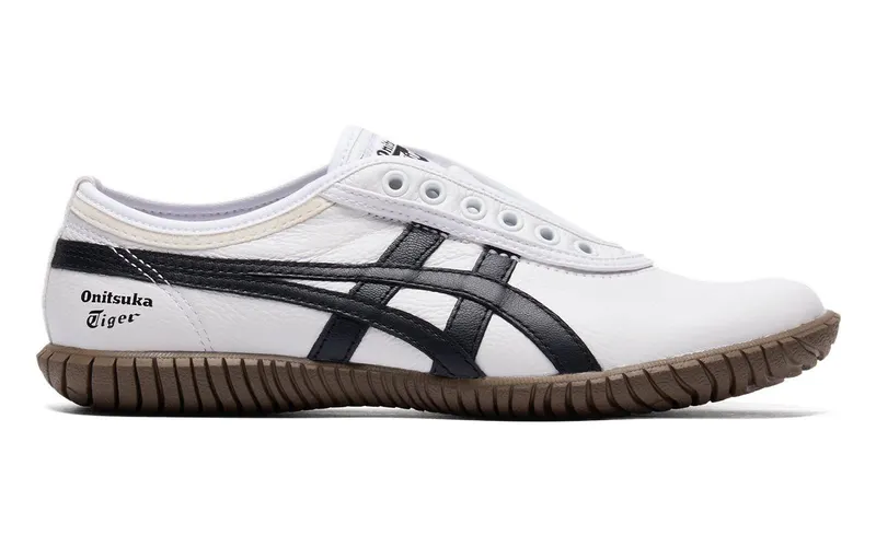 Onitsuka Tiger Tsunahiki Slip-On White Black (1183C529-101)