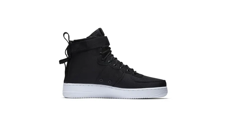 Nike  Sf Af1 Mid Black Anthracite-White Black/Anthracite-White (917753-006)