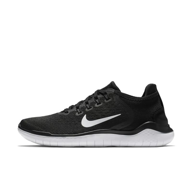 Nike Free RN 2018 Black White (W) Black/White (942837-001)