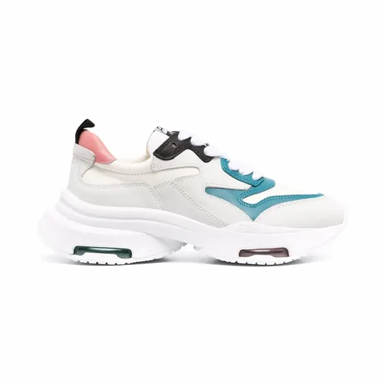 Ash Octapus leren “White” (OCTOPUS03NUBUCK)