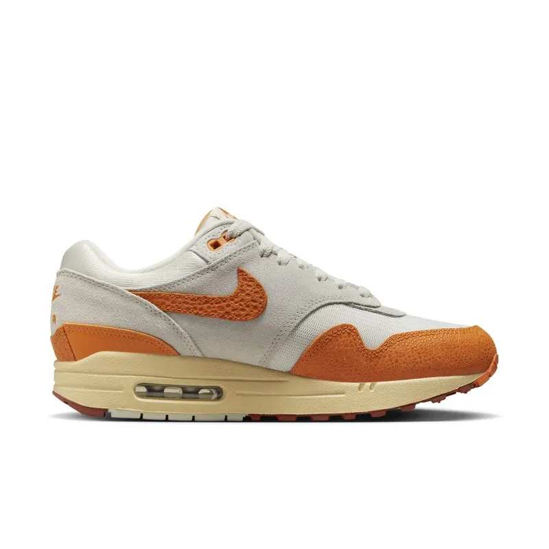 Nike Air Max 1 Light Bone/Neutral Grey/Mars Stone/Magma Orange (DZ4709-001)