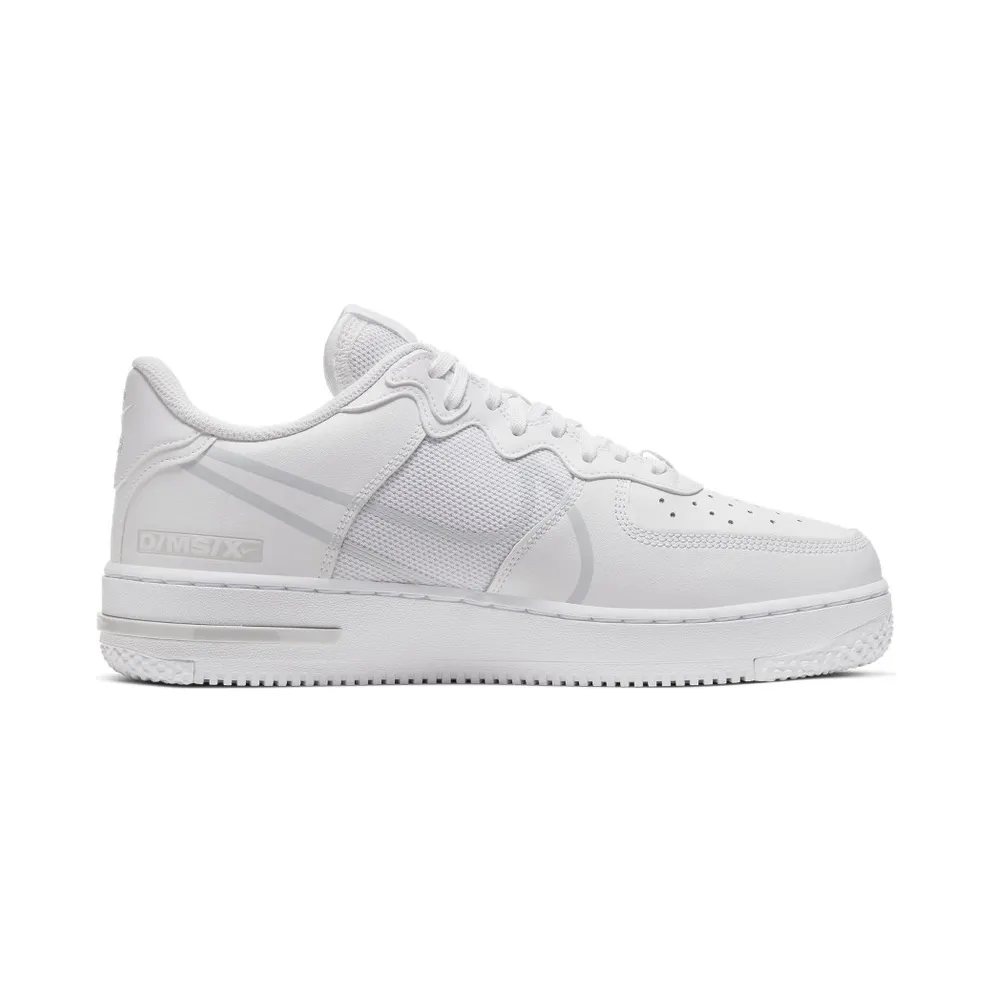 Nike Air Force 1 React White White/Pure Platinum (CT1020-101)