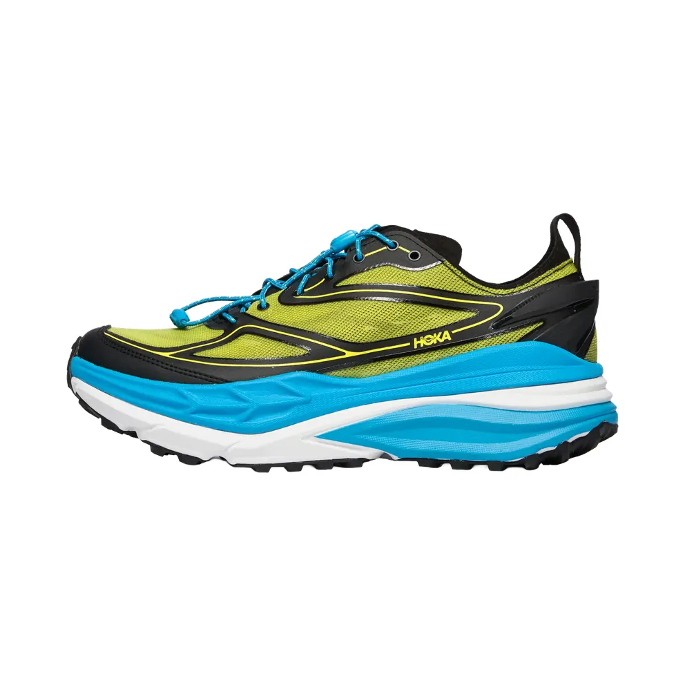 Hoka One Stinson One7 “Black / Skyward Blue” (1168931-BKSK)