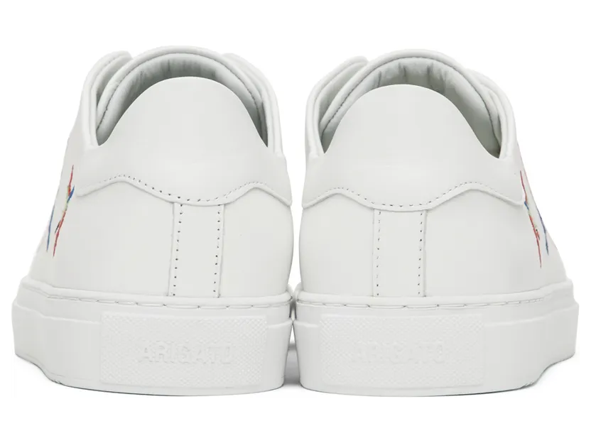 Axel Arigato White Clean 90 Bee Birds Sneakers (28741) (4)