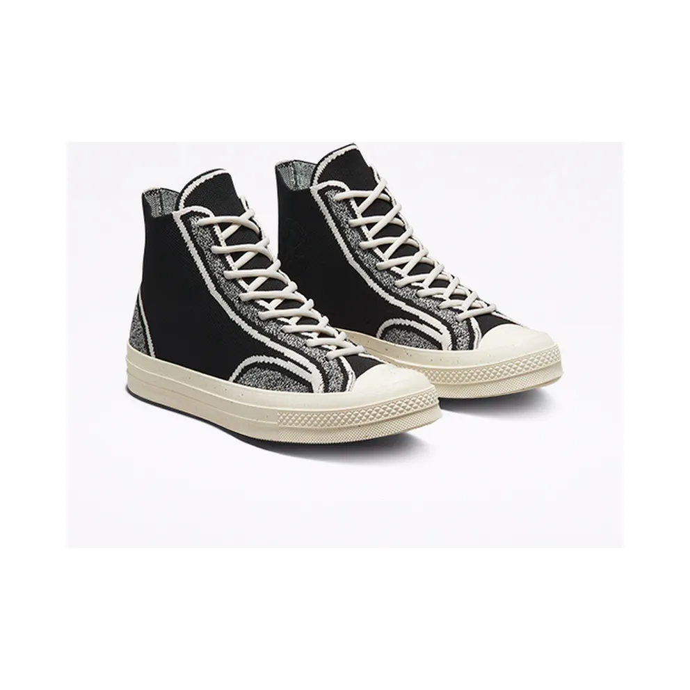 Converse Chuck Taylor All Star 70 Knit Hi Black / Lime Twist / Egret (171486C)