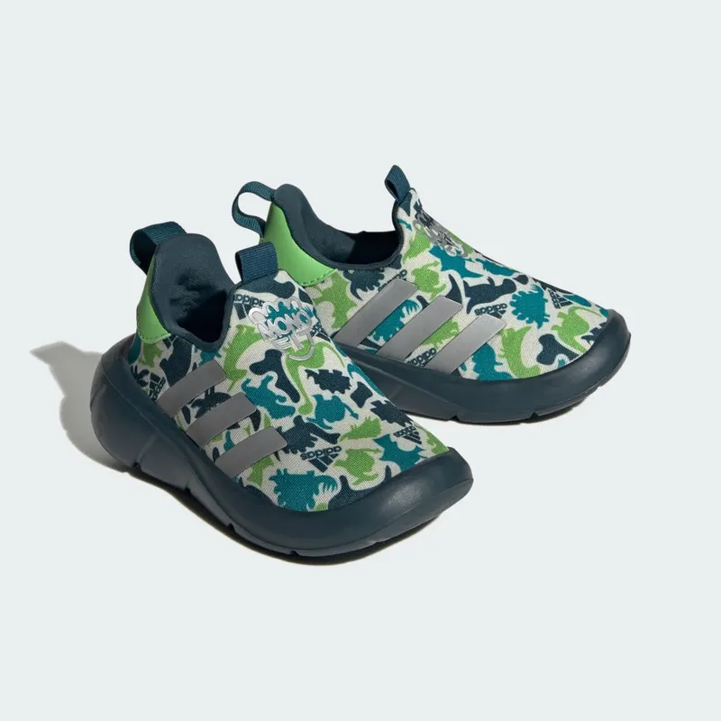 adidas Monofit Slip-On Grey One / Silver Metallic / Semi Lucid Lime (ID9645)