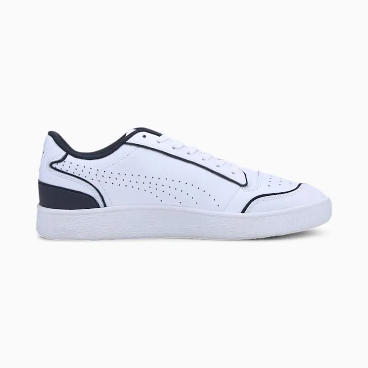 Puma Ralph Sampson Lo Perforated Outline Wit/Blauw (374070-03)