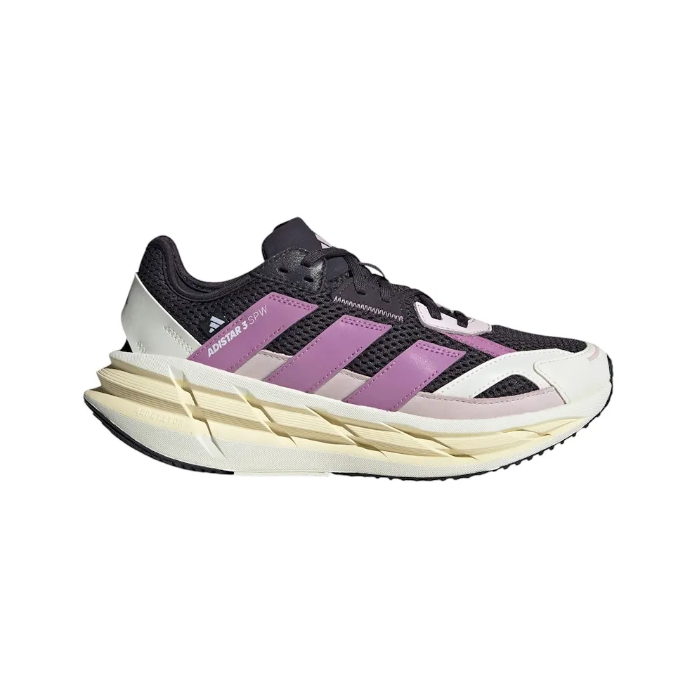 adidas Adistar 3 Sportswear Aurora Black Preloved Purple Off White (JS1156)