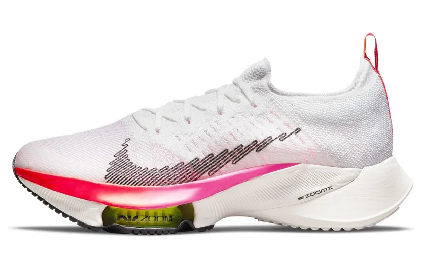 Nike Air Zoom Tempo NEXT% Flyknit (straat) Wit (DJ5430-100)