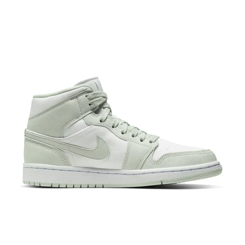 Air Jordan Womens Nike AJ I 1 Mid ‘Spruce Aura’ (2020) (CV5280-103)