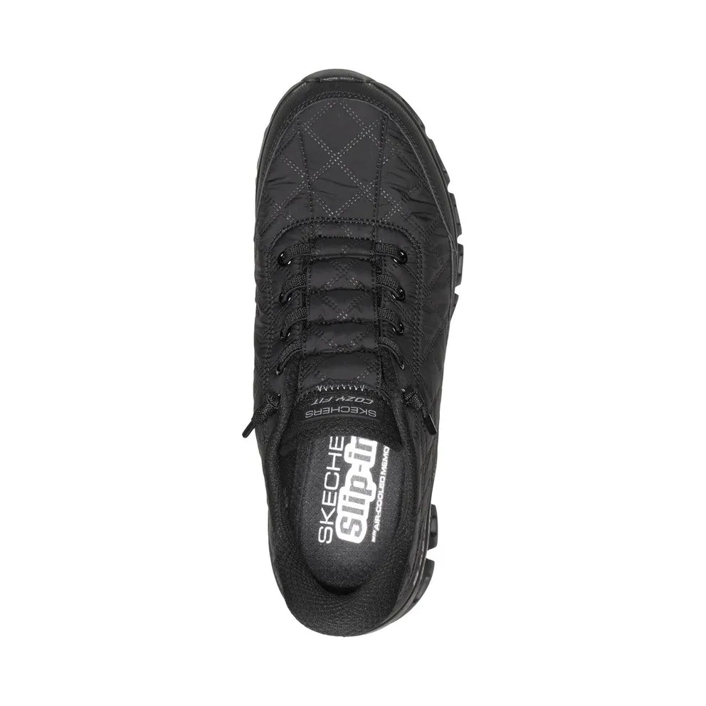 Skechers Slip-ins: Glide-Step – Cozy Fit At Ease Sneaker Black