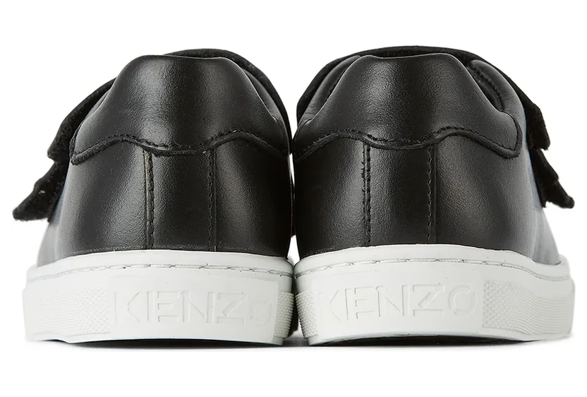 Kenzo Kids Black & Green Tiger Sneakers (K29023) (2)