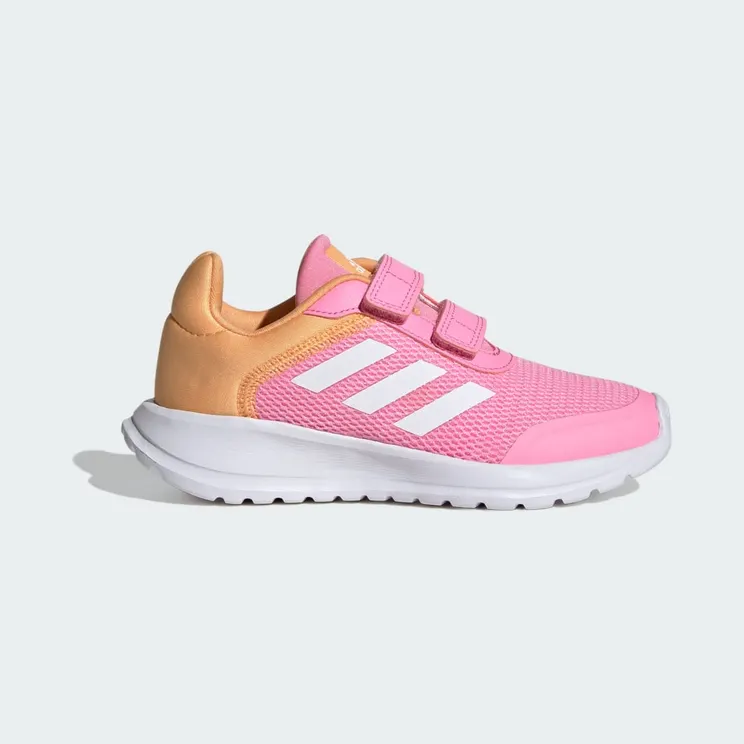 adidas Tensaur Run “Bliss Pink / Cloud White / Hazy Orange” (IG1238)