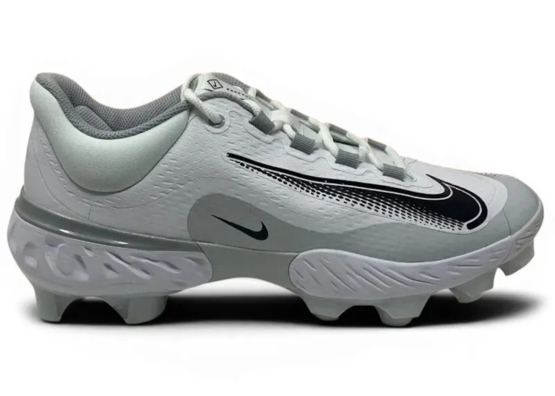 Nike Alpha Huarache Elite 4 Low MCS White Black Wolf Grey (FD6255-100)