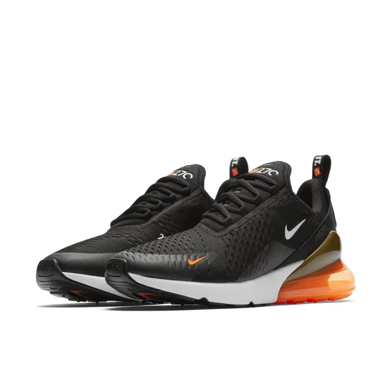 Nike Air Max 270 Black White Total Orange Black/White-Total Orange (AH8050-014)