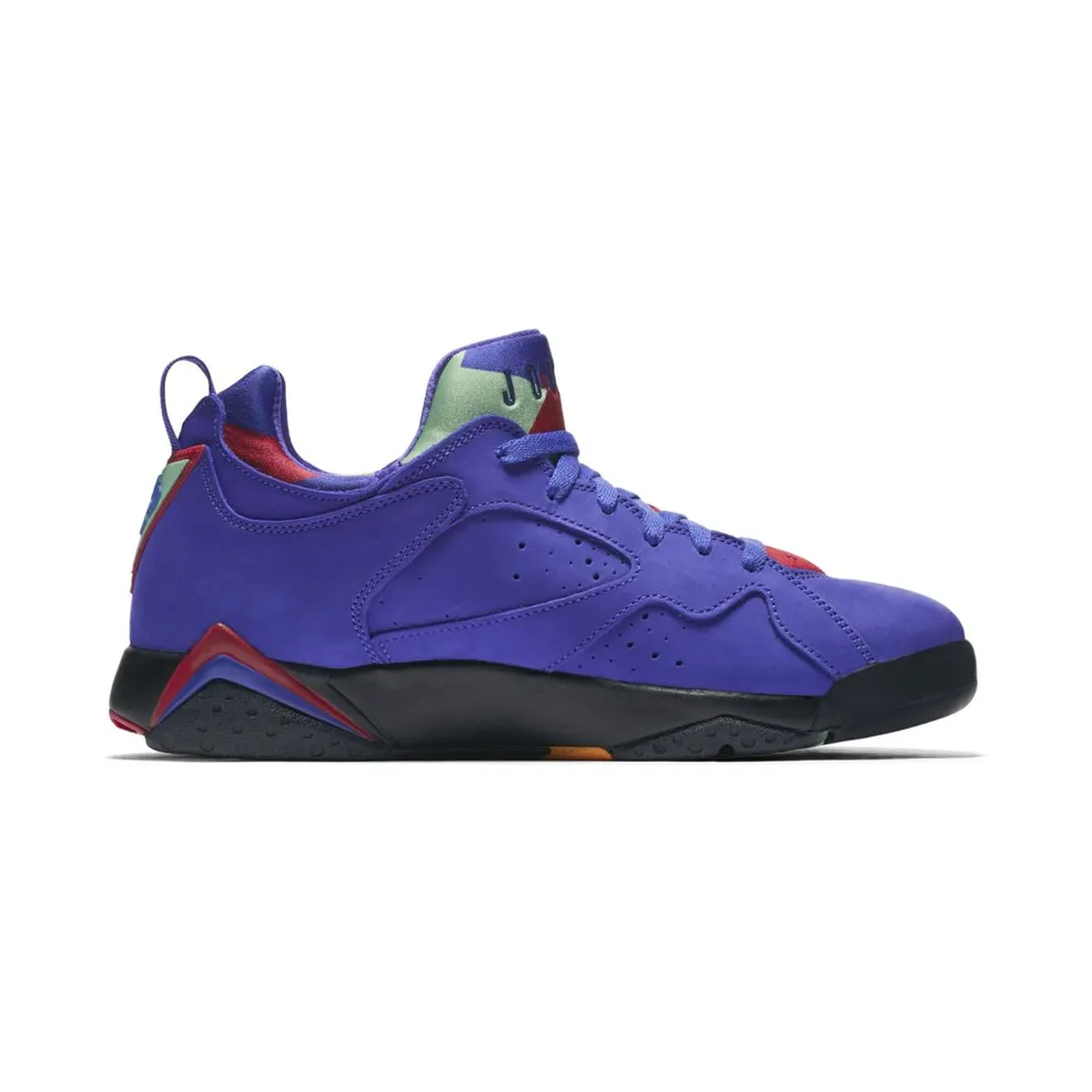Jordan 7 Retro Low Bright Concord Bright Concord/Tourmaline-Black-Midas Gold-Crimson (AR4422-407)
