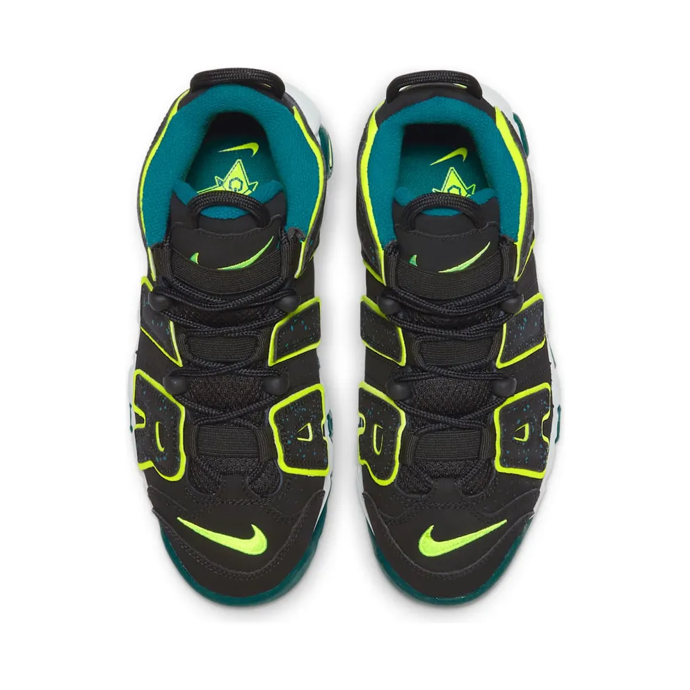 Nike Air More Uptempo Low Black Geode Teal (DZ2809-001)