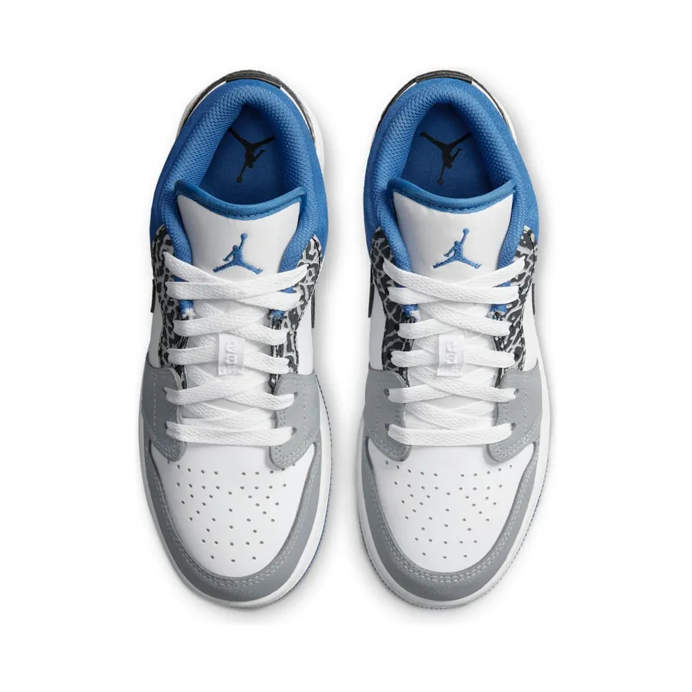 Air Jordan 1 Low SE Older Kids’ White (DQ2514-140)