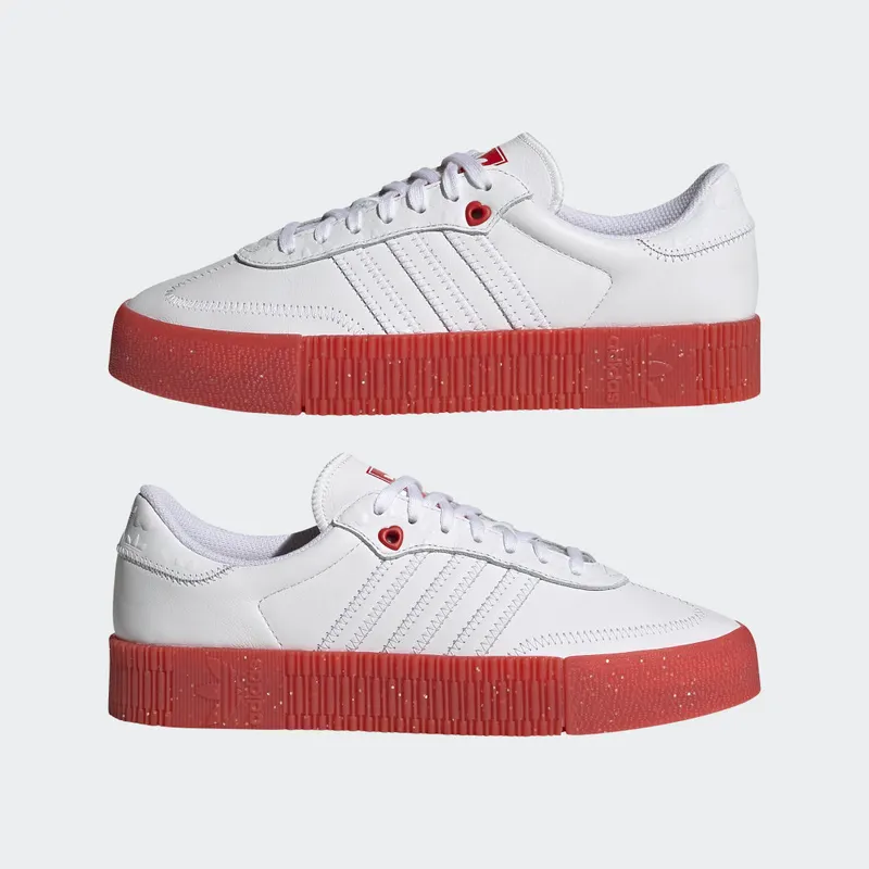 Adidas SAMBAROSE Cloud White / Scarlet / Core Black (FZ1831)