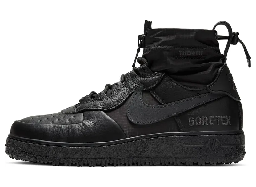 Nike Gore-Tex x Air Force 1 High ‘Triple Black’ Black/Black (CQ7211-003)