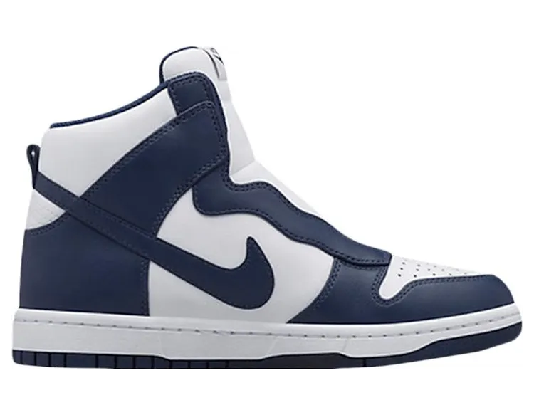 Nike Dunk Lux sacai Midnight Navy White (776446-441)
