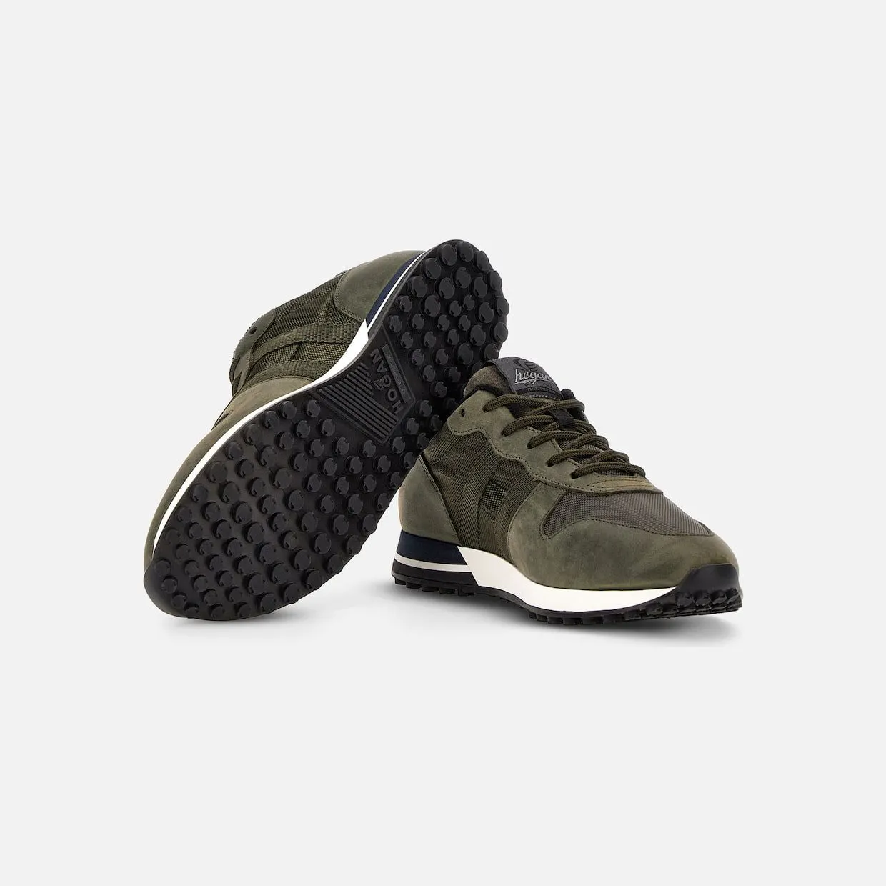 Sneakers Hogan H383 Green (HXM3830AN512C3746M) (4)