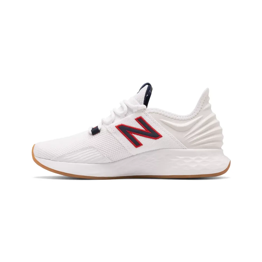 New Balance Fresh Foam Roav White/Navy (WROAVSAM)