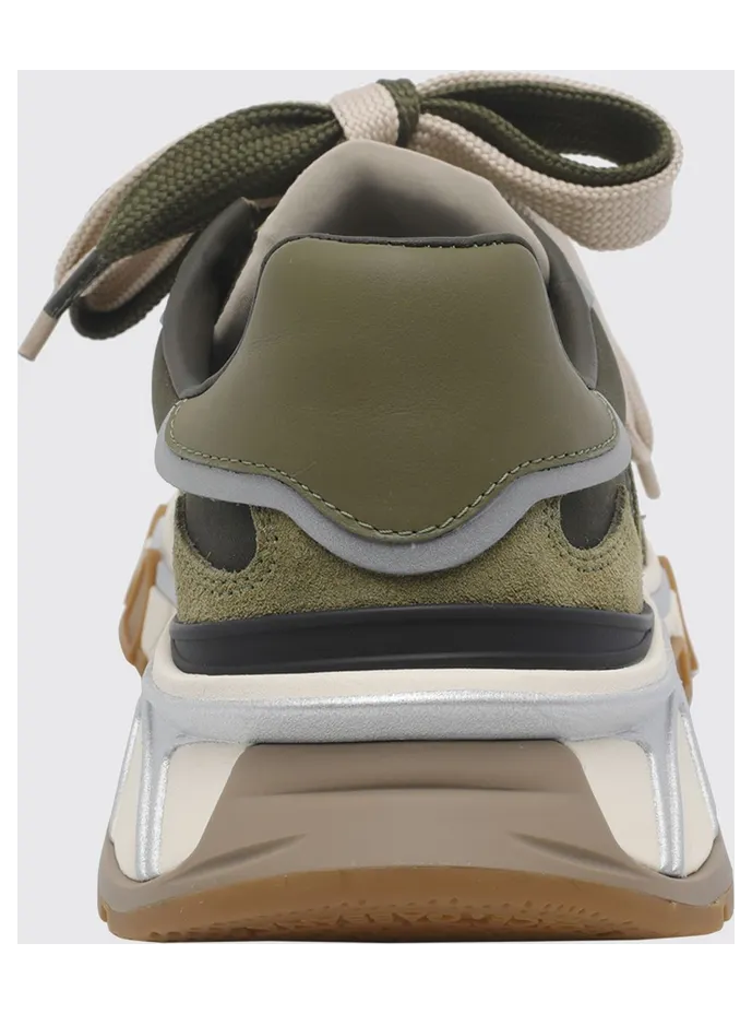 Dolce & Gabbana DG Country Road Nylon and Suede Sneakers Green (CS2403A02048Z013) (3)