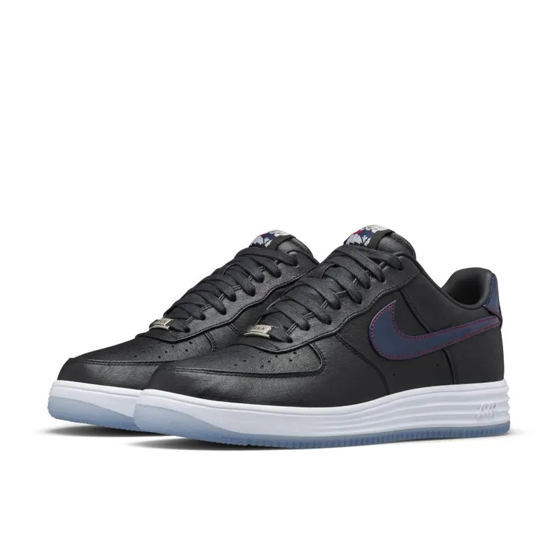 Nike Lunar Force 1 Low NE Patriots (2015) Black/University Red-College Navy (836341-001)