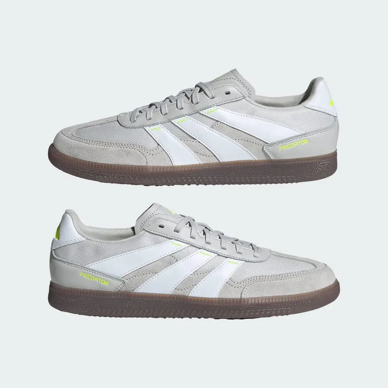 adidas Predator 24 League Low Freestyle Grey Cloud White Team Solar Yellow (IF8351)