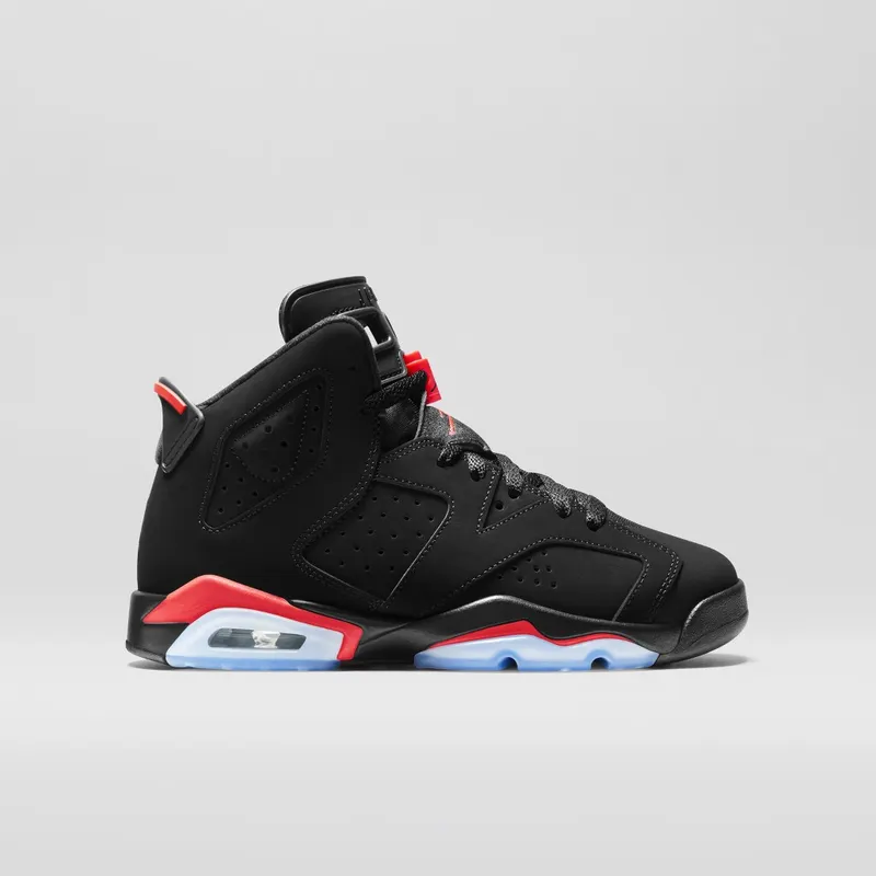 Jordan 6 Retro Infrared Black 2014 (GS) Black/Infrared23-Black (384665-023)