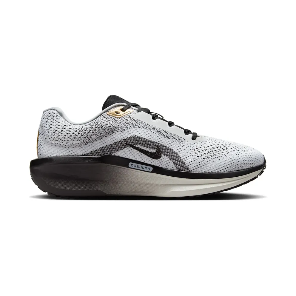 Nike Winflo 11 SE White Metallic Gold Light Smoke Grey Black (HQ7975-100)