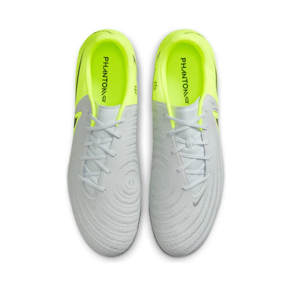 Nike Phantom GX 2 Academy FG/MG Metallic Silver Volt Black (FD6723-003)