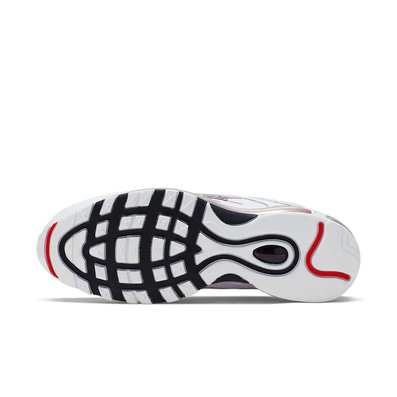 Nike Air Max 97 Sketch Logo White Black Red (CK9397-100)