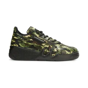 Giuseppe Zanotti Talon low-top met camouflageprint “Green” (RU20055001)