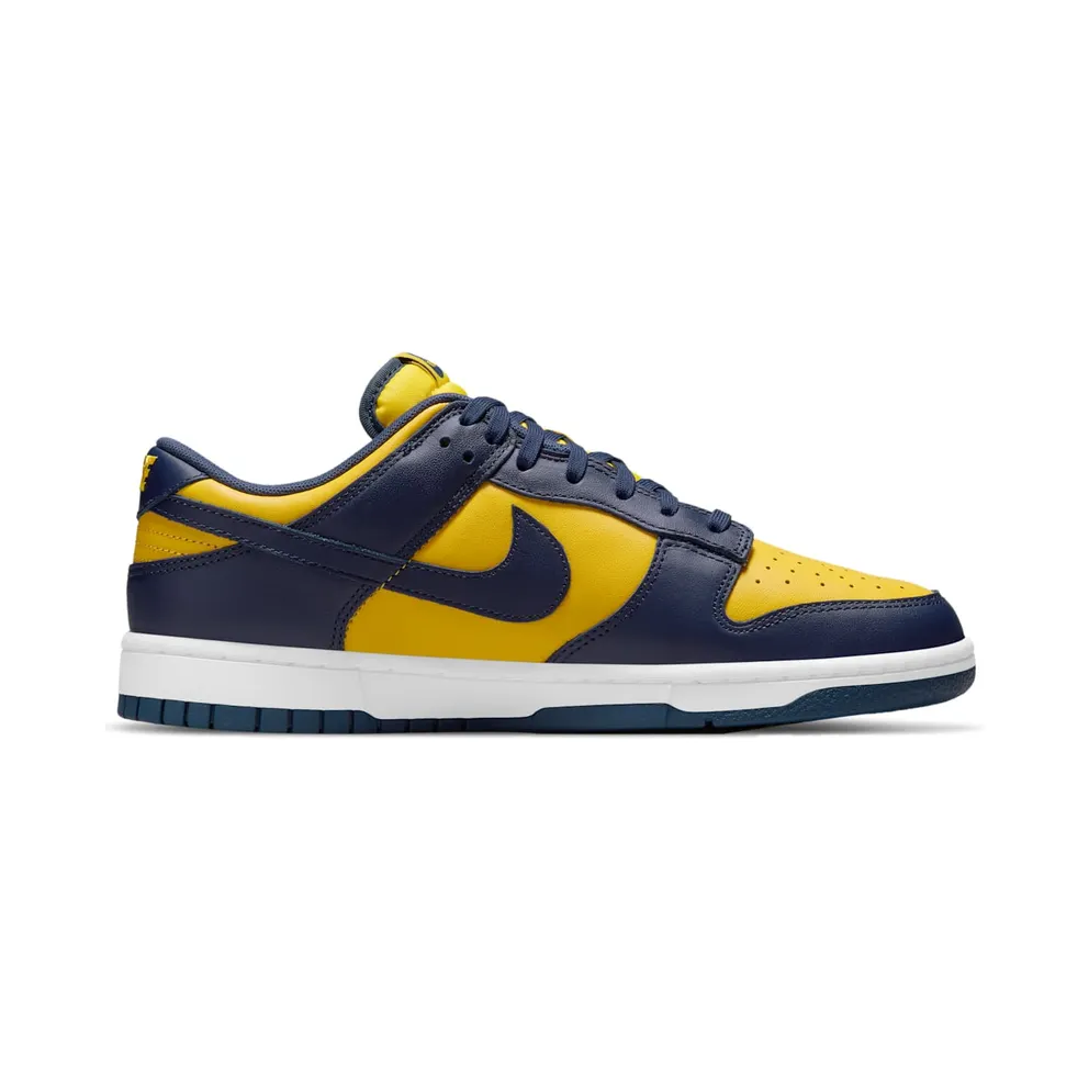 Nike Dunk Low Michigan (2021) – “Varsity Maize / Midnight Navy / White” (DD1391-700)