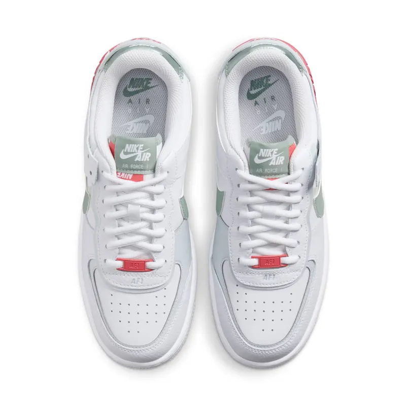 Nike Air Force 1 Shadow Archeo Pink – “White / Jade Smoke-seafoam-archeo Pink” (CI0919-112)