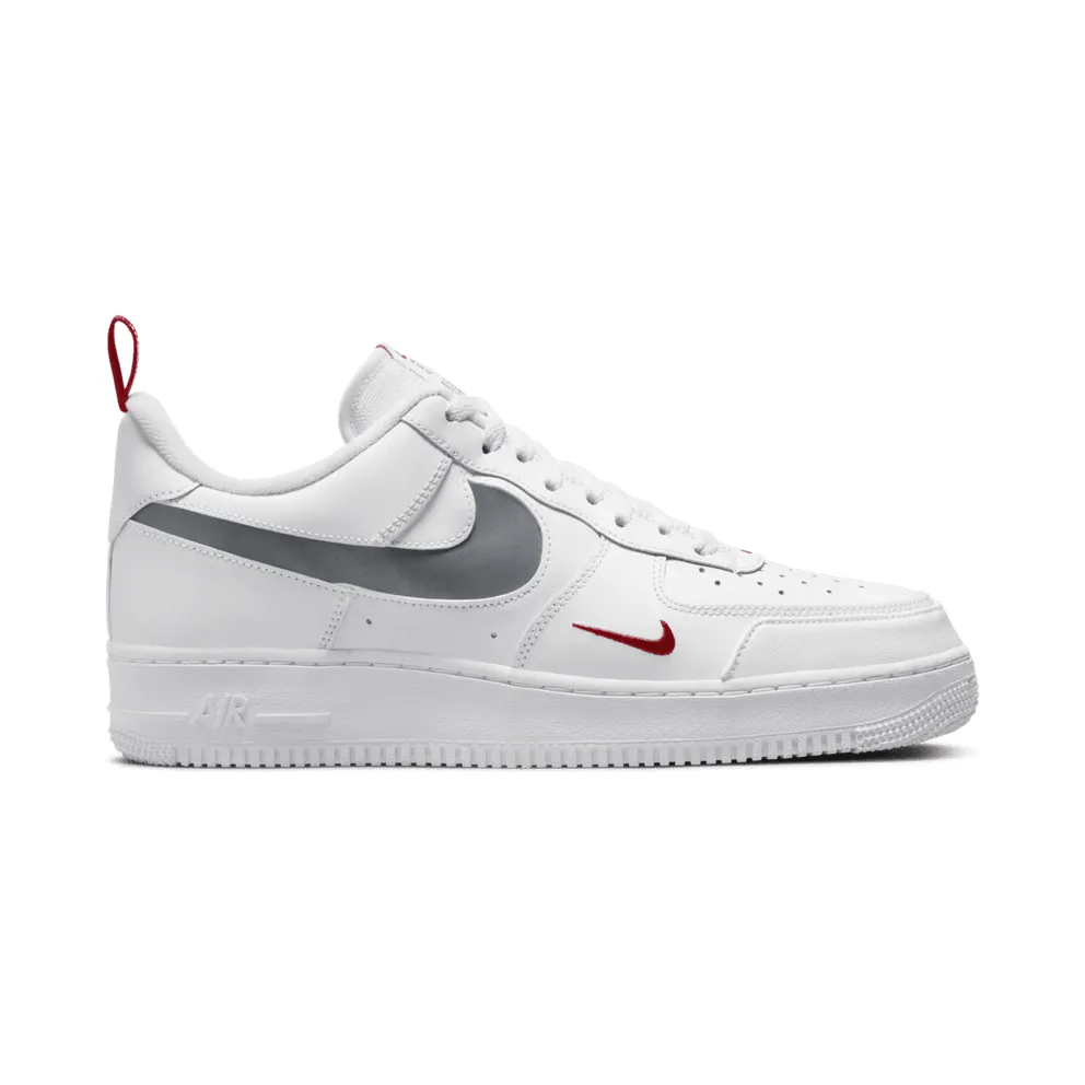 Nike Air Force 1 Low Reflective Swoosh White University Red (DO6709-100)