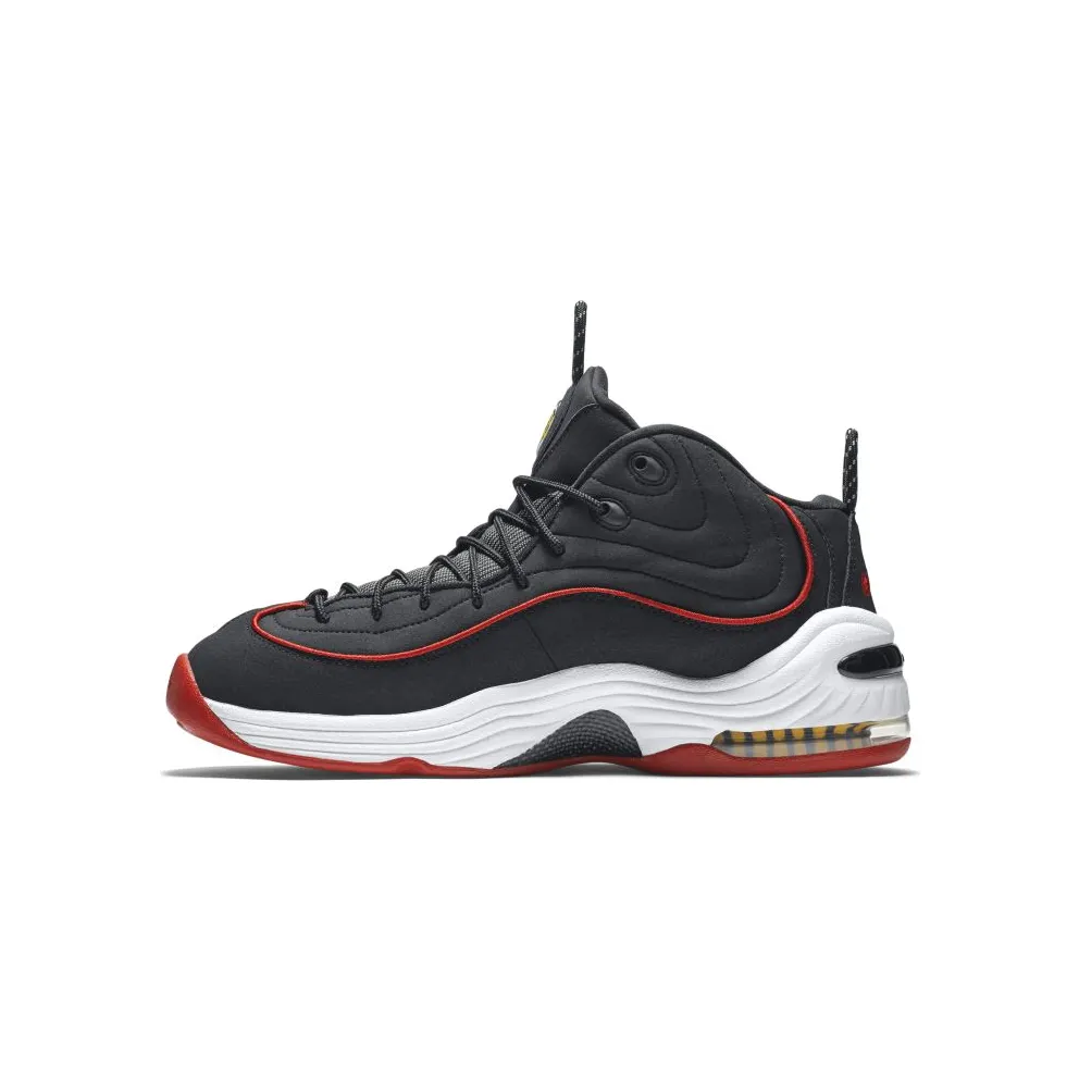Nike Air Penny II Miami Heat Black/White-University Red-Varsity Maize (333886-002)