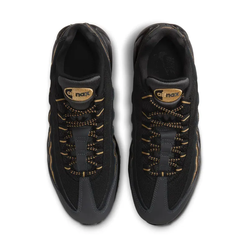 Nike Air Max 95 Black Metallic Gold Black/Black-Metallic Gold-Anthracite (538416-007)