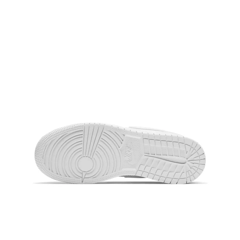 Nike Jordan 1 Low White (GS) White/White/White (553560-130)