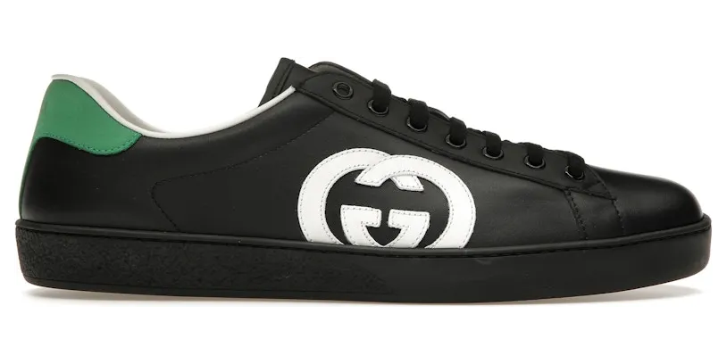 Gucci Ace Interlocking GG Black (625783 1XG70 1103)